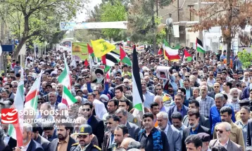 حضور حماسی مردم سرخس در راهپیمایی روز قدس