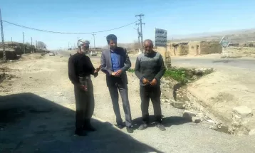 اجرای آسفالت جاده روستای «بغبغو» سرخس