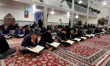 بزرگداشت شهدای خدمت در شهر بار نیشابور