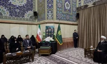 شهادت اجر خدمات شهید رحمتی به آستان رضاست