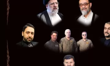 خواندن نماز لیله الدفن برای شهدای خدمت