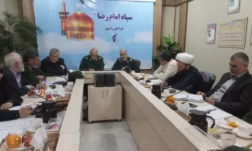 برگزاری مراسم بزرگداشت شهدای خدمت در حرم رضوی