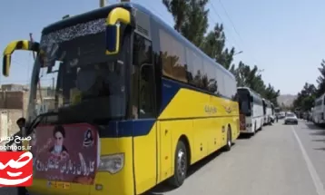 اعزام زائران خوافی به مرقد امام خمینی(ره)