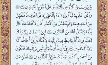 آیات ۲۴ تا ۳۱ سوره مبارکه مائده