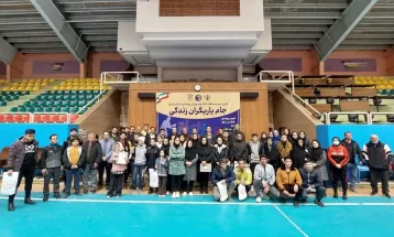 مسابقات جام یاریگران خراسان در خواف برگزار شد