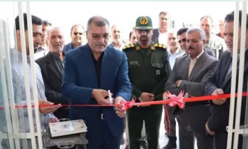 افتتاح مرکز خدمات جامع سلامت روستایی عبس‌آباد رشتخوار