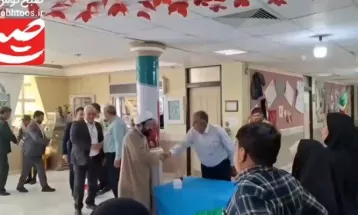 حضور به پاسداشت خون شهید جمهور