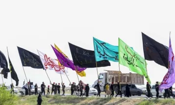 اعزام 12 کاروان پیاده از کاشمر به مشهد مقدس