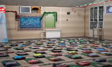 توزیع بیش از ۱۵۰بسته کمک‌تحصیلی در کاشمر