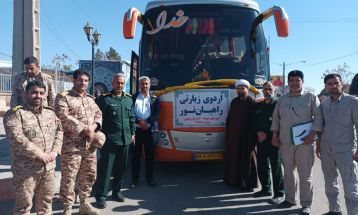 اعزام ۱۴۰ نفر از خواف به اردوی راهیان نور