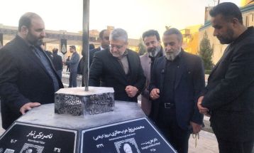 افتتاح گذر فرهنگی پیرغلامان حسینی در مشهد