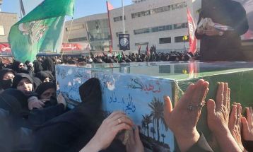 حضور گسترده مشهدی‌ها در تشییع شهدای گمنام فاطمیه