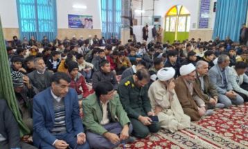 رنگ سرخ انقلاب در خیرآباد تربت‌جام