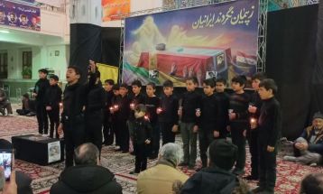 برپایی مراسم گرامیداشت شهدای مقاومت در طرقبه شاندیز