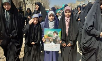 راهپیمایی روز قدس در بخش نصرآباد تربت‌جام
