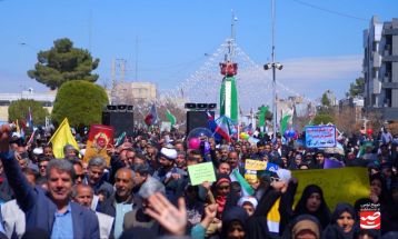راهپیمایی روز جهانی قدس در تربت‌حیدریه