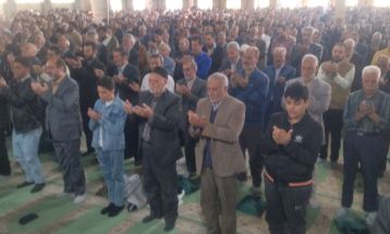 نماز عید فطر در مصلی نماز جمعه سبزوار
