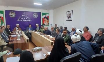 برپایی بیمارستان صحرایی در میان‌جلگه