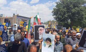 تظاهرات کاشمری‌ها در پی جنایات رژیم صهیونیستی