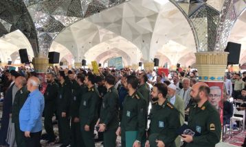 برگزاری گرامی‌داشت شهدای راه قدس در قوچان