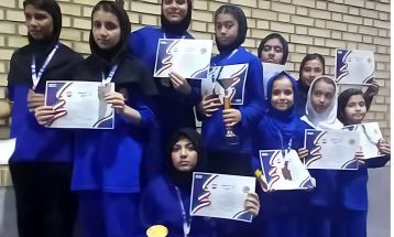 درخشش دختران ووشوکار نیشابوری در مسابقات استانی مشهد