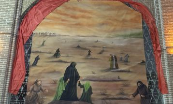 خلق آثار هنری منحصربه‌فرد شهدا توسط مومن