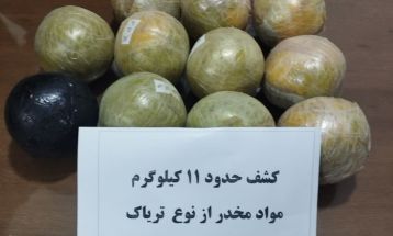 کشف ۱۱ کیلوگرم مواد مخدر توسط سپاه کاشمر