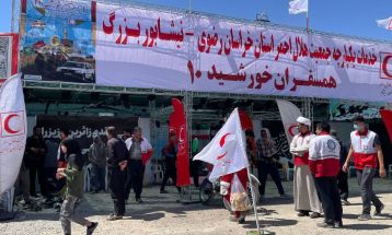 بزرگترین درمانگاه شبانه‌روزی خدمات امدادی توسط هلال‌احمر نیشابور