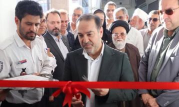 افتتاح پایگاه سلامت و اورژانس خیّر‌ساز در نیشابور