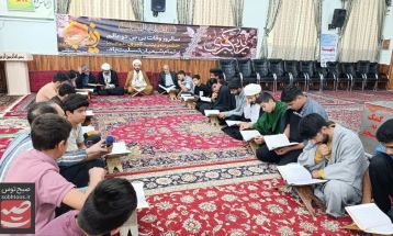 اعتکاف پرشور نوجوانان و جوانان بجستانی