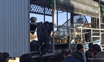 تخریب اموال عمومی توسط اغتشاشگران در تربت‌حیدریه