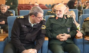 تکریم فرمانده انتظامی خراسان رضوی از پاسداران