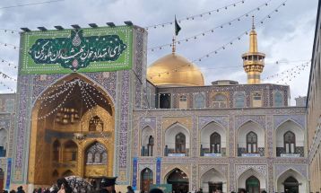برگزاری گسترده جشن نیمه‌شعبان در حرم رضوی