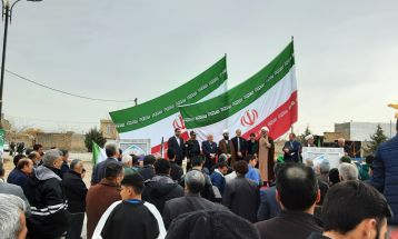 پاسخ قاطع مردم فیروزه در راهپیمایی ۲۲ بهمن