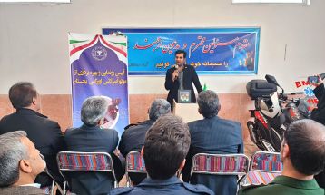 رونمایی موتورلانس اورژانس بجستان برای امدادرسانی سریع