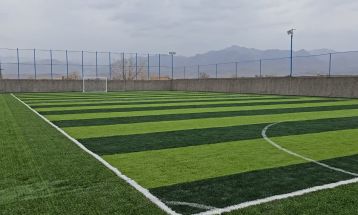 افتتاح چمن روستای محمدیه؛ گامی بلند برای ورزش