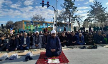 اقامه نماز عید سعید فطر در چناران