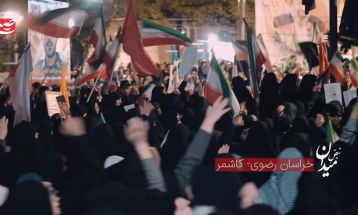 موج بیست‌ویکم اجتماع پرشور مردم کاشمر