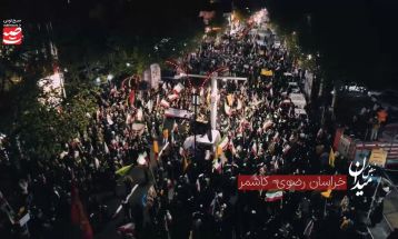 پیام مردم کاشمر به نیروهای مسلح ایران