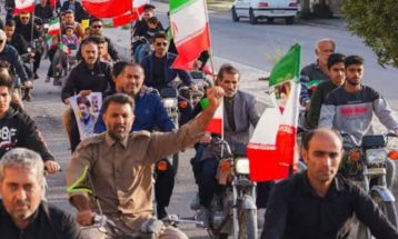 کاروان موتوری در مشهدالرضا (ع)