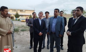 سفر مدیرکل آموزش و پرورش استان به صالح‌آباد