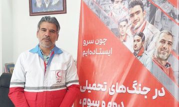 هلال احمر بردسکن حامی بیماران نیازمند و خاص