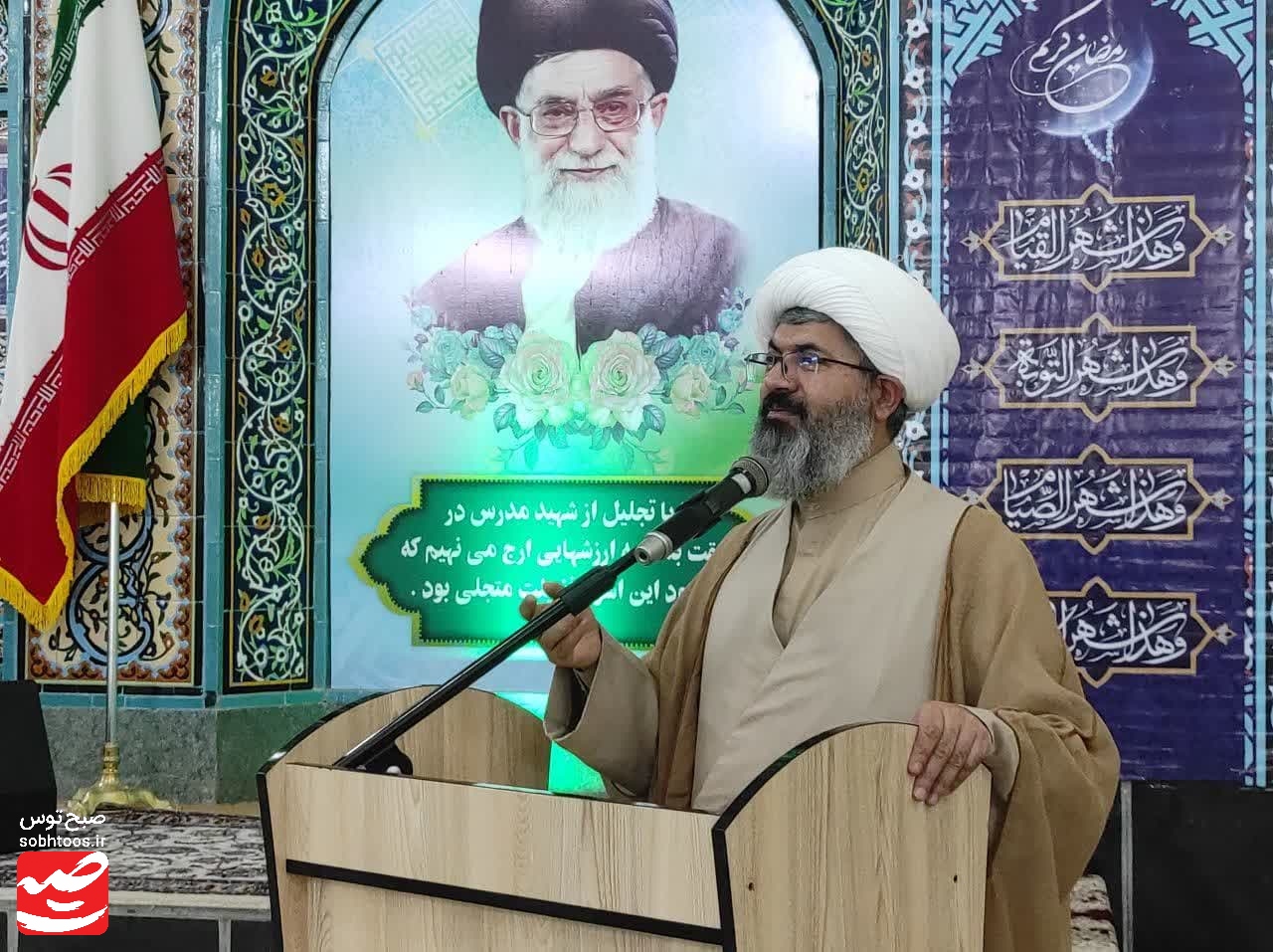 مراسم جزء خوانی قرآن کریم در کاشمر