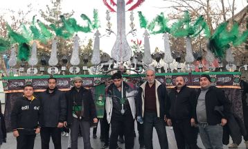 دسته روی شهادت حضرت زهرا(س) در قوچان