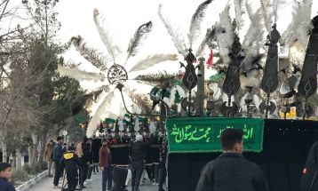 دسته روی شهادت حضرت زهرا(س) در قوچان