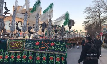 دسته روی شهادت حضرت زهرا(س) در قوچان