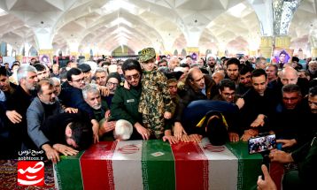 استقبال از شهید گمنام در قوچان