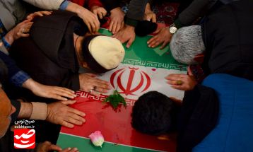 استقبال از شهید گمنام در قوچان