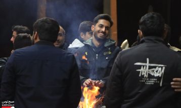 عطر شهدا در ایستگاه صلواتی ساقی عطشان خلیل‌آباد