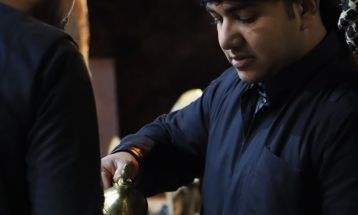 عطر شهدا در ایستگاه صلواتی ساقی عطشان خلیل‌آباد